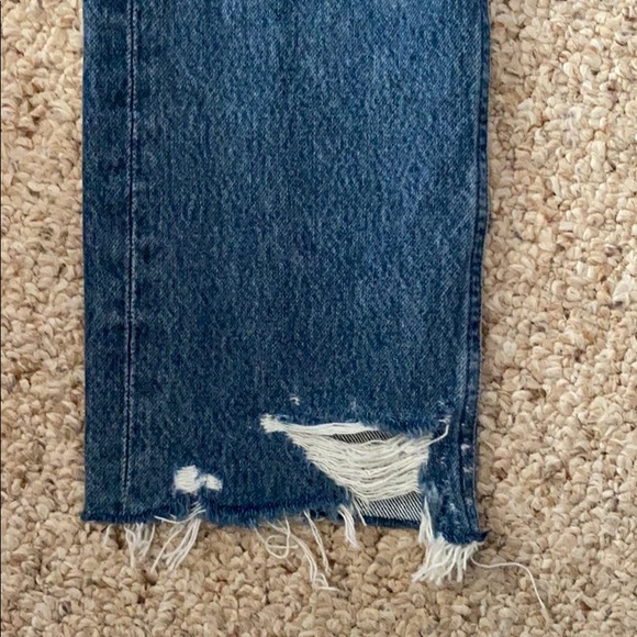 Agolde Riley High Rise Crop - Picture 5 of 7